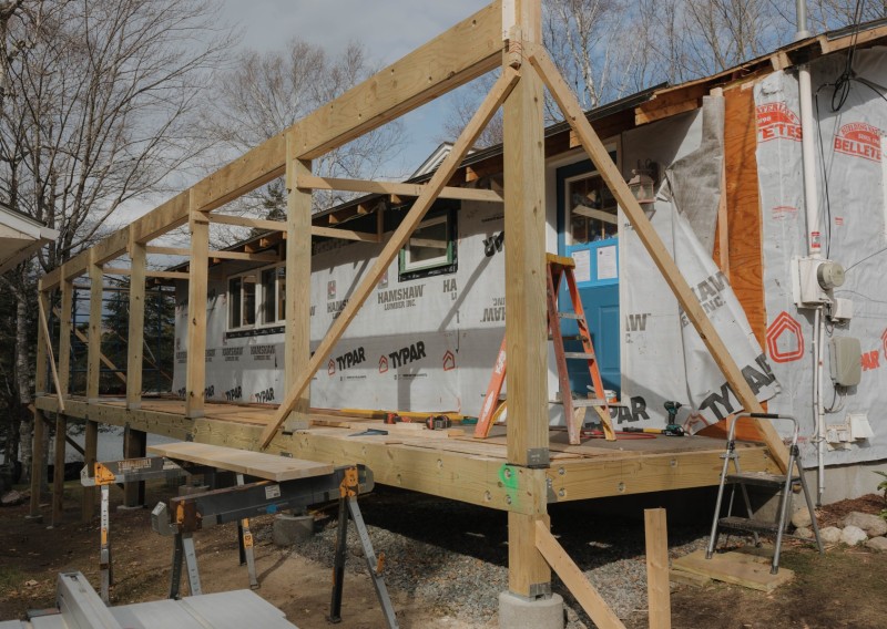 Porch construction