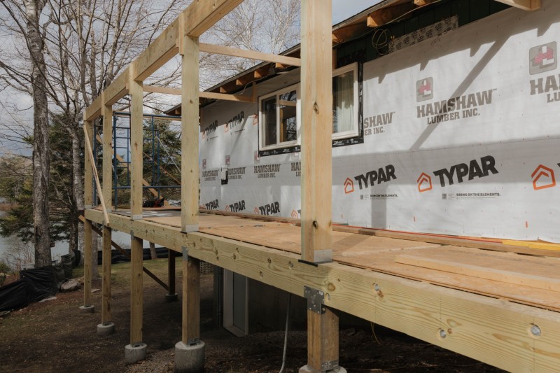 Porch construction