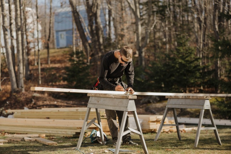 Construction of the roof