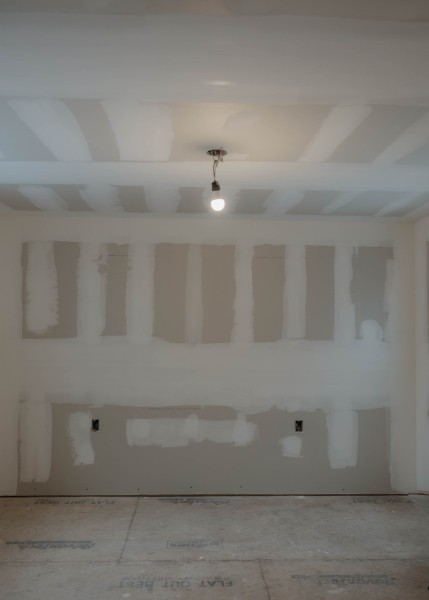 Interior of room extension