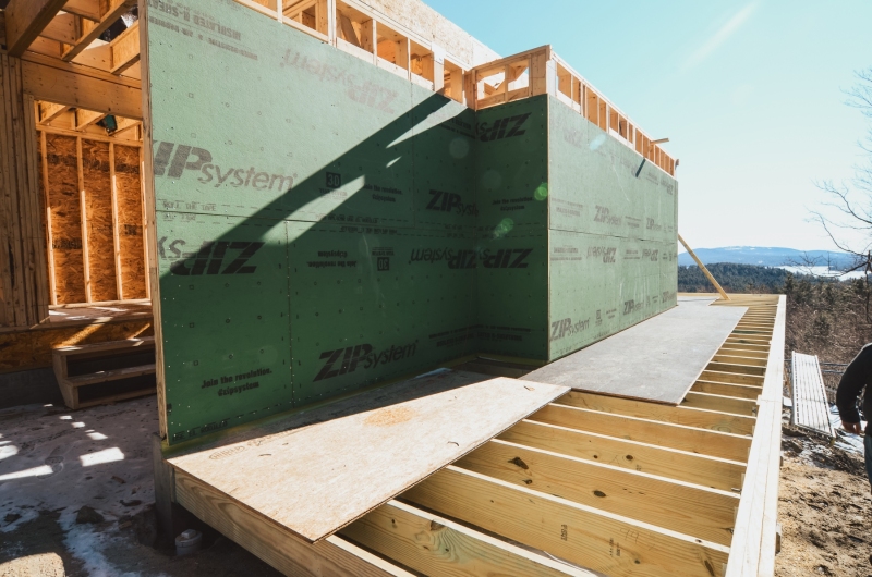 Updated deck framing