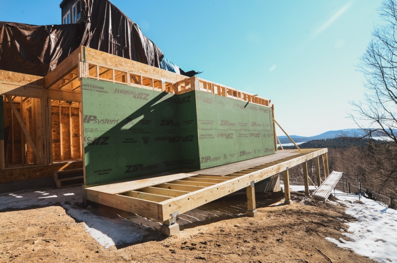 Updated deck framing
