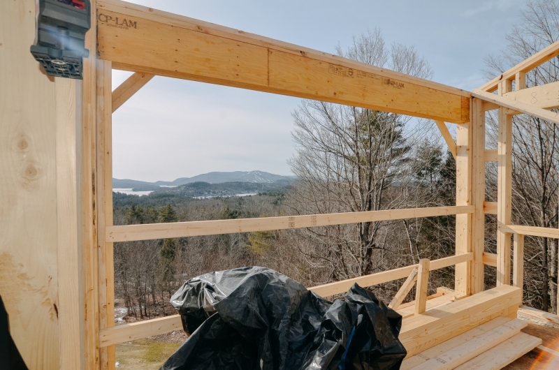 Second floor construction