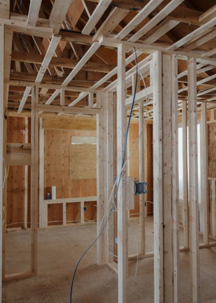 Office wall framing