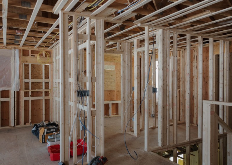 Office wall framing
